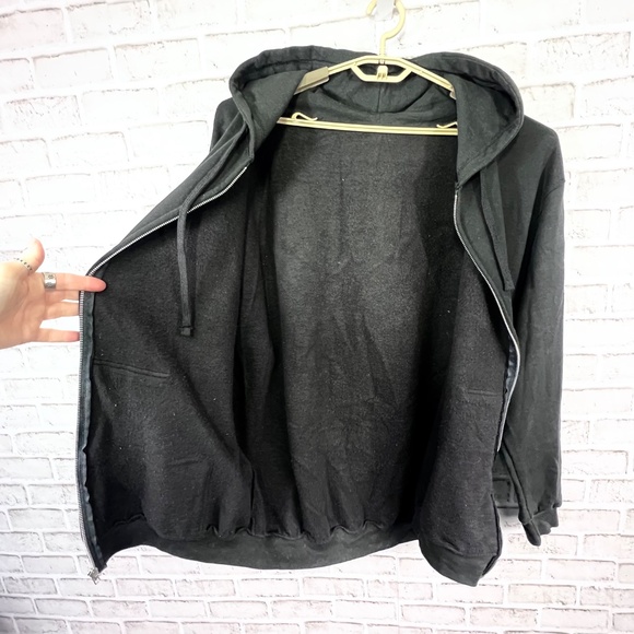|•JELLY ROLL•| Black Hoodie Hooded Full Zip Sweatshirt - Picture 6 of 6